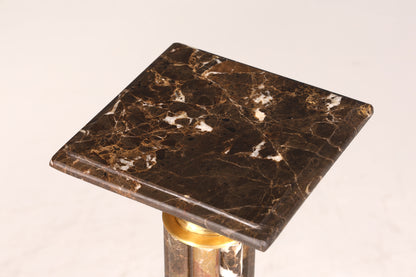 Noble Baroque style column Louis XV marble flower column natural stone base shelf 2 of 2
