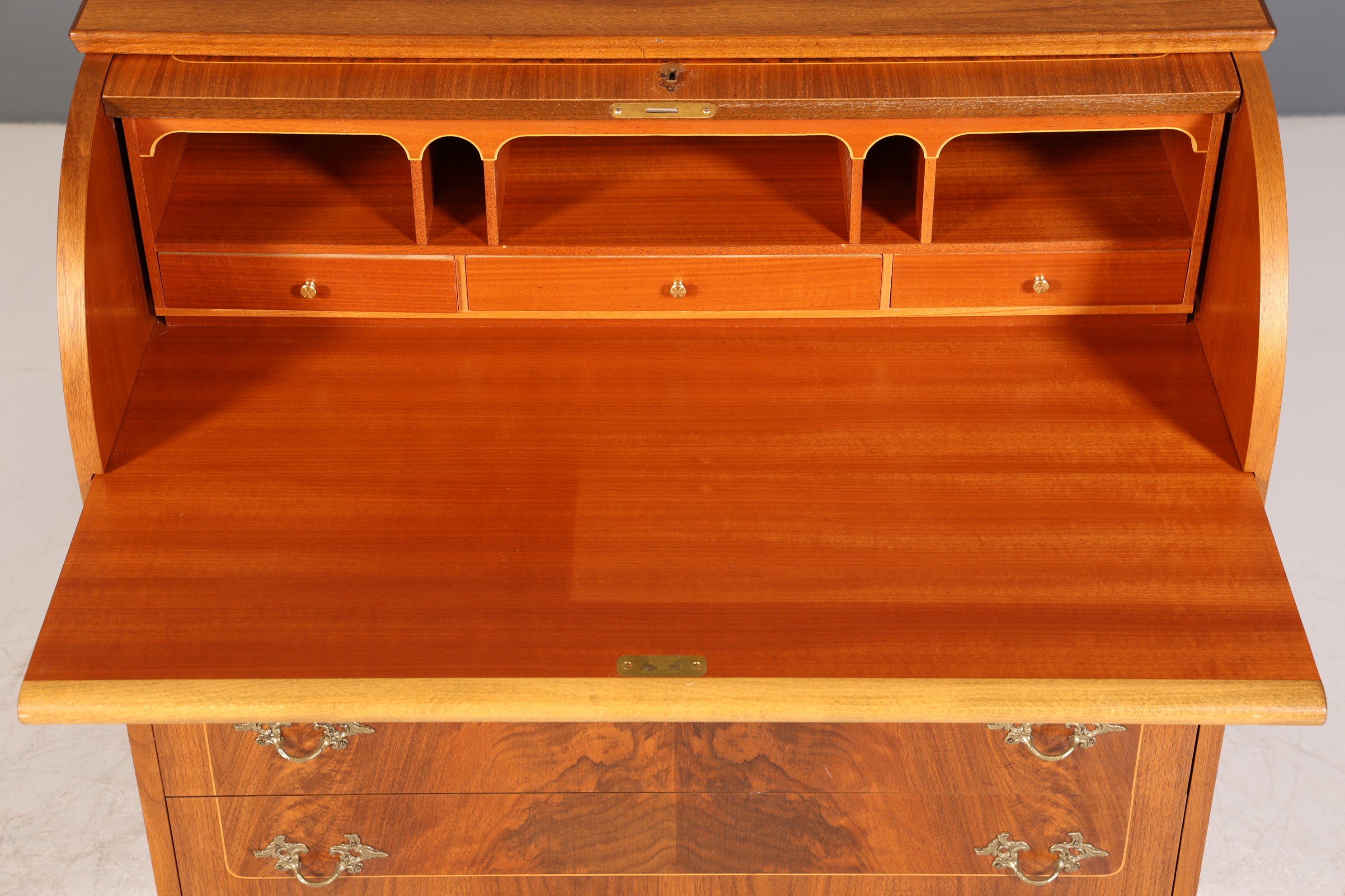 Wunderschöner Sekretär im Barock Stil Büro Kommode Schreibkommode Schreibtisch