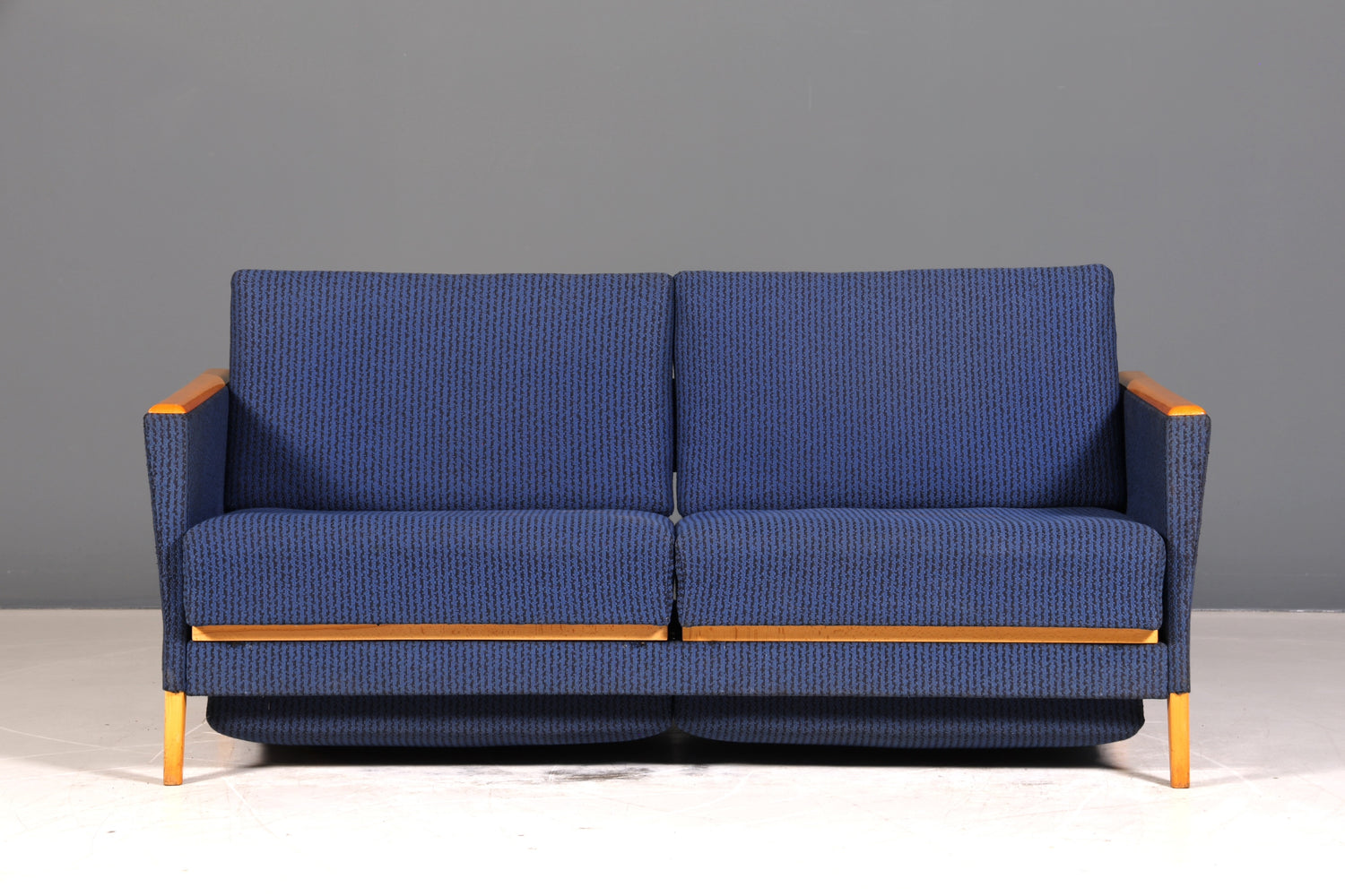 Wunderschönes Mid Century 2er Sofa Retro Couch Danish Design Polstersofa Schlafsofa Vintage Couch Canapé