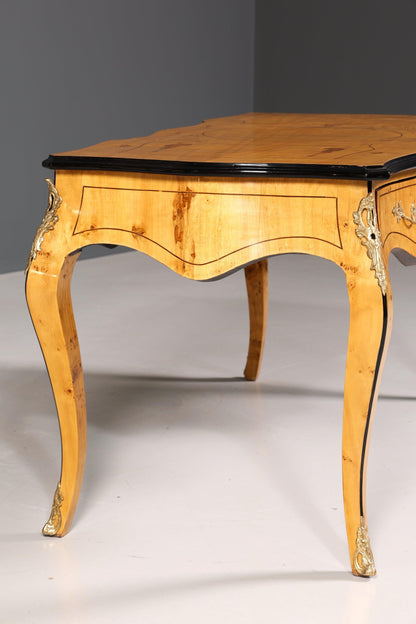 Eleganter Schreibtisch im Biedermeier Stil Bürotisch Birke Office Desk - Hauptstadt Möblerei