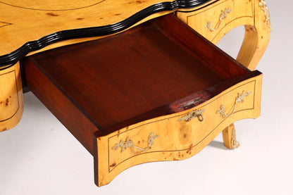 Eleganter Schreibtisch im Biedermeier Stil Bürotisch Birke Office Desk - Hauptstadt Möblerei