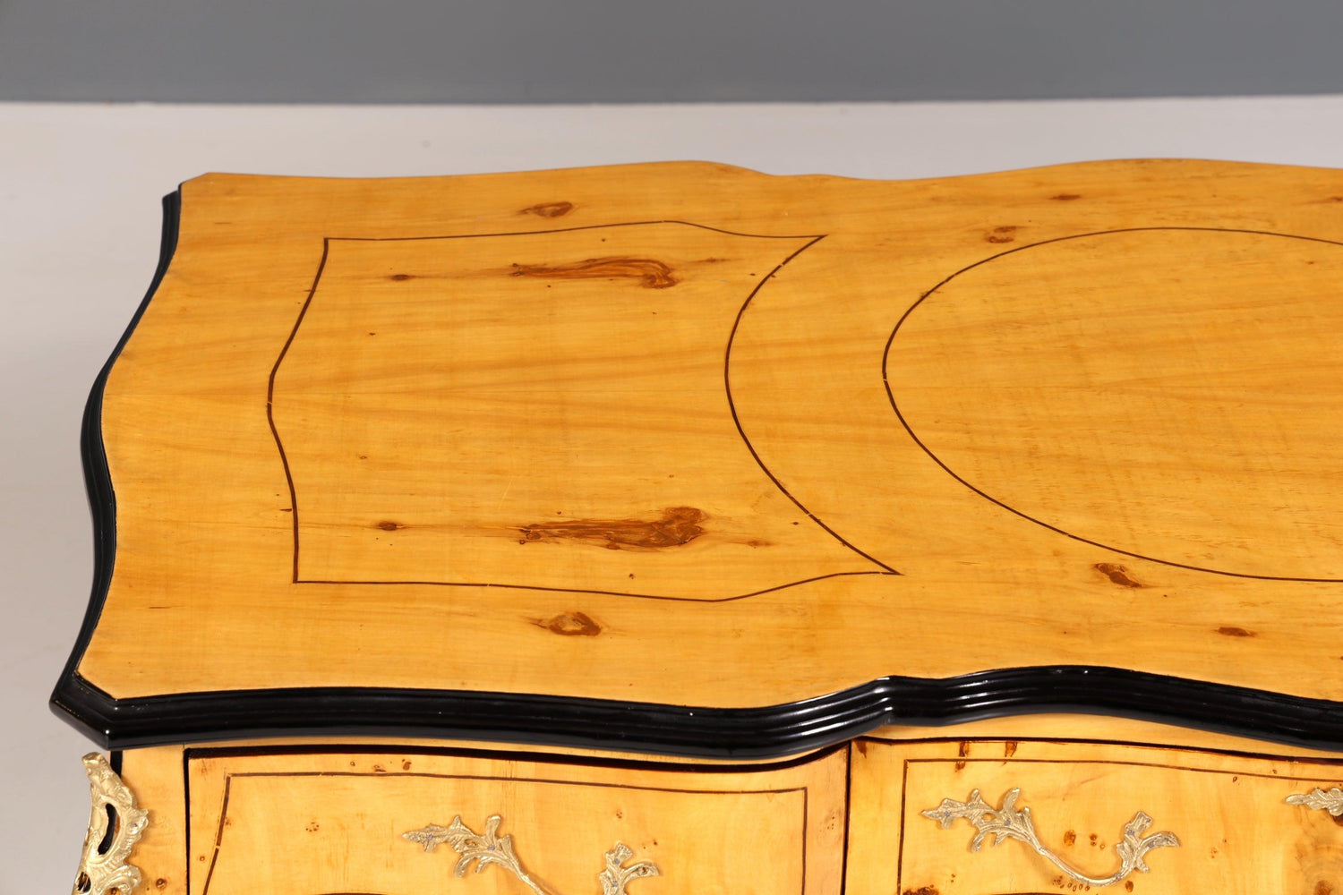 Eleganter Schreibtisch im Biedermeier Stil Bürotisch Birke Office Desk - Hauptstadt Möblerei