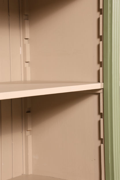 Traumhaftes XXL Landhaus Stil Bibliothek Bücherregal Schrank Antik Kolonial Stil Regal massiv Holz Buchablage
