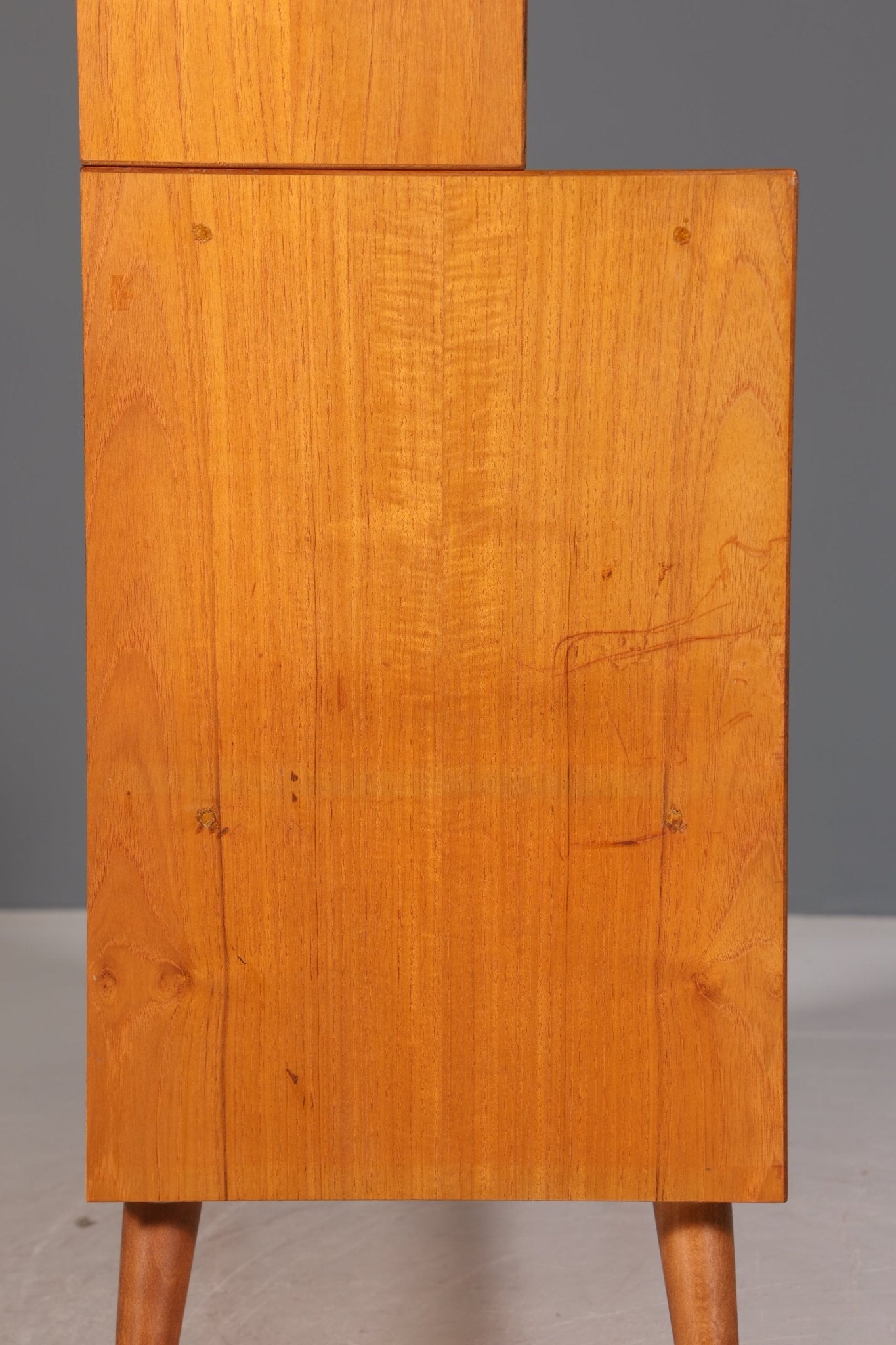 Schlichtes Mid Century Regal &quot;Made in Denmark&quot; schiebetür Schrank Danish Design Retro Kommode Vintage Bücherregal 60s 1 von 2