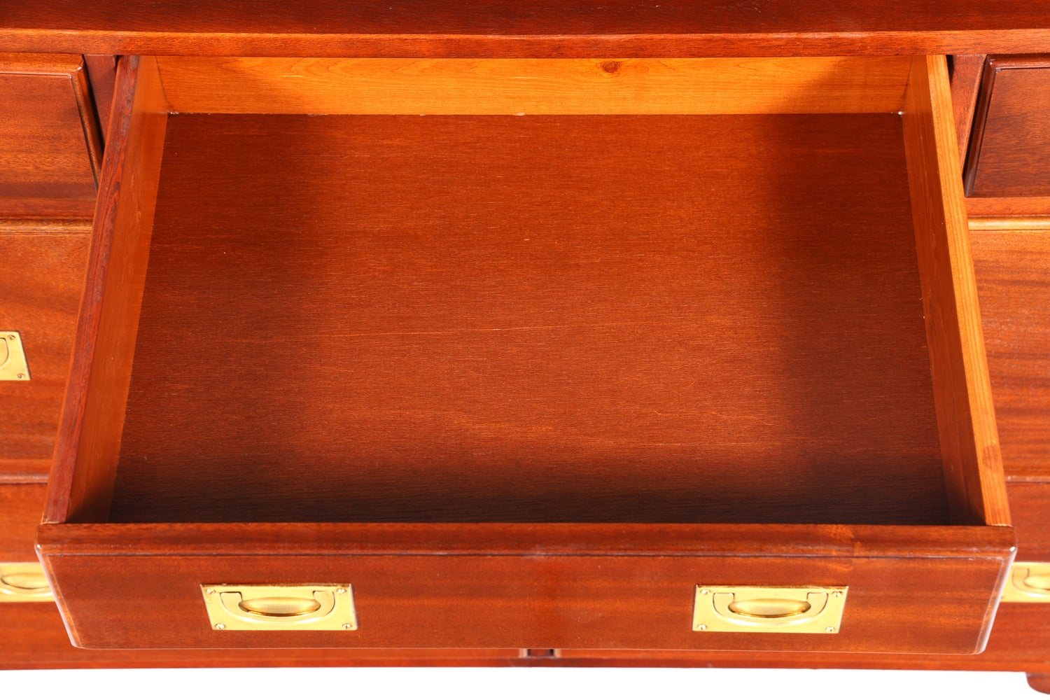 Beeindruckendes Maritim Sideboard Englische Schiffs Kommode Englisch Antik Schrank Military Chest