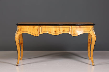 Eleganter Schreibtisch im Biedermeier Stil Bürotisch Birke Office Desk - Hauptstadt Möblerei