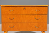 Schlichte Mid Century Kommode Vintage Flur Kommode 60s Schubladenkommode