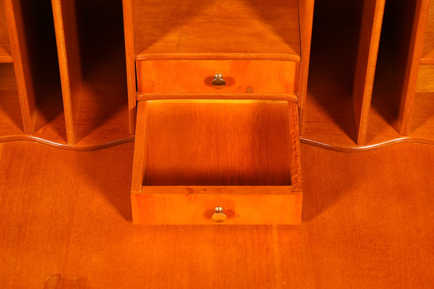 Wunderschöner Englischer Sekretär Eibe Schreibkommode Antik Stil Kommode UK Schreibtisch