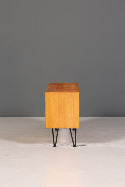 Stilvoller Original Hellerau Schrank Joachim Nebelung 430 Bauhaus Sideboard Retro Kommode 2 von 4