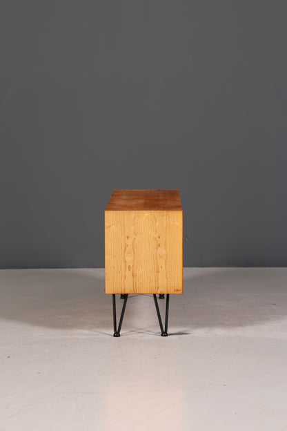 Stilvoller Original Hellerau Schrank Joachim Nebelung 430 Bauhaus Sideboard Retro Kommode 2 von 4