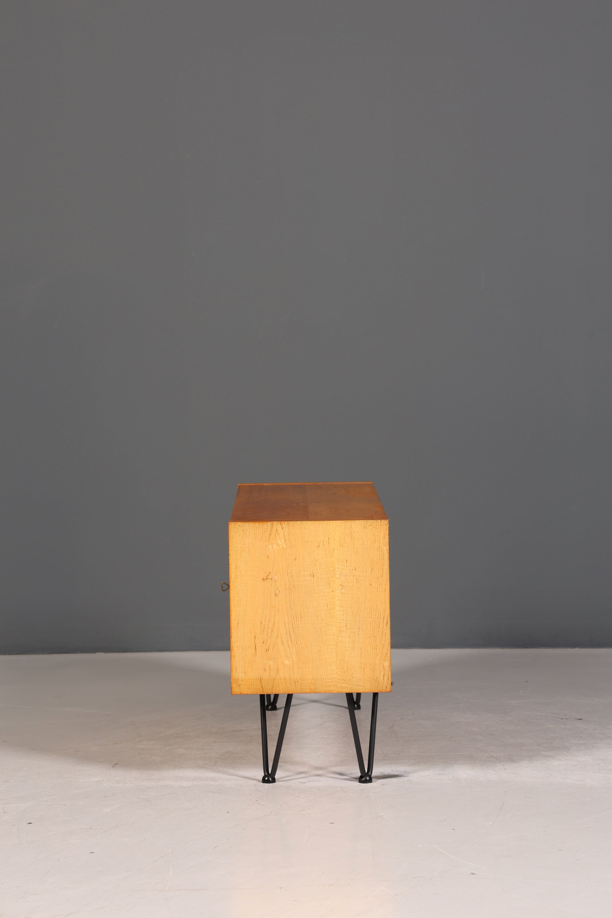 Stilvoller Original Hellerau Schrank Joachim Nebelung 430 Bauhaus Sideboard Retro Kommode 3 von 4