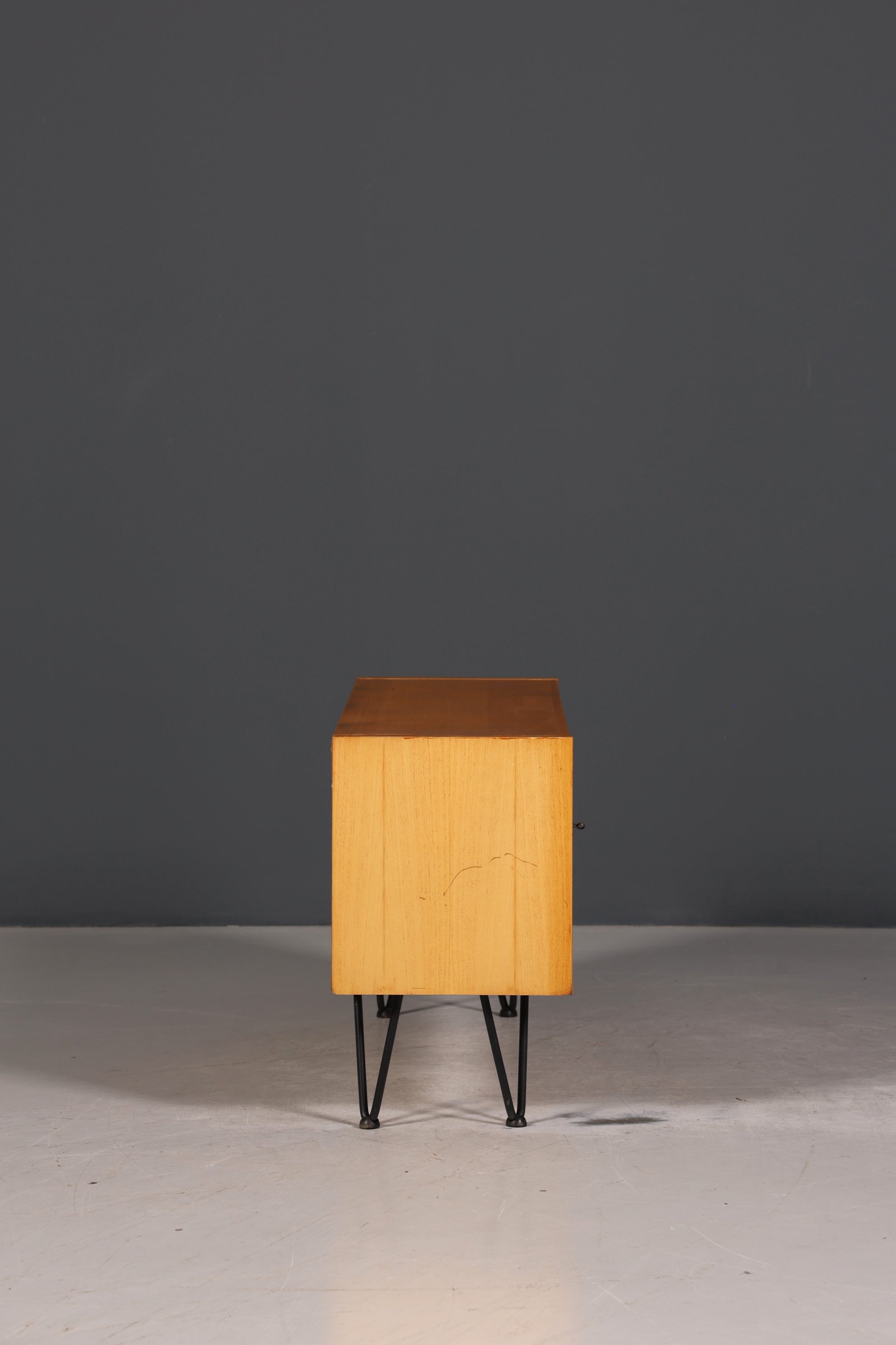 Stilvoller Original Hellerau Schrank Joachim Nebelung 430 Bauhaus Sideboard Retro Kommode 4 von 4