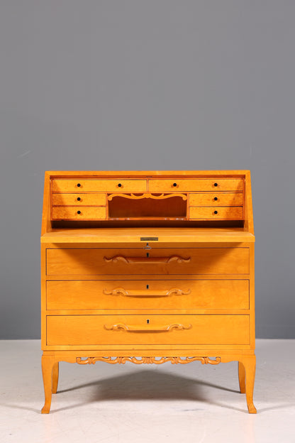 Traumhafter Sekretär um 1930 Büro Kommode Echt Holz Schreibtisch Schreibkommode Antik Stil