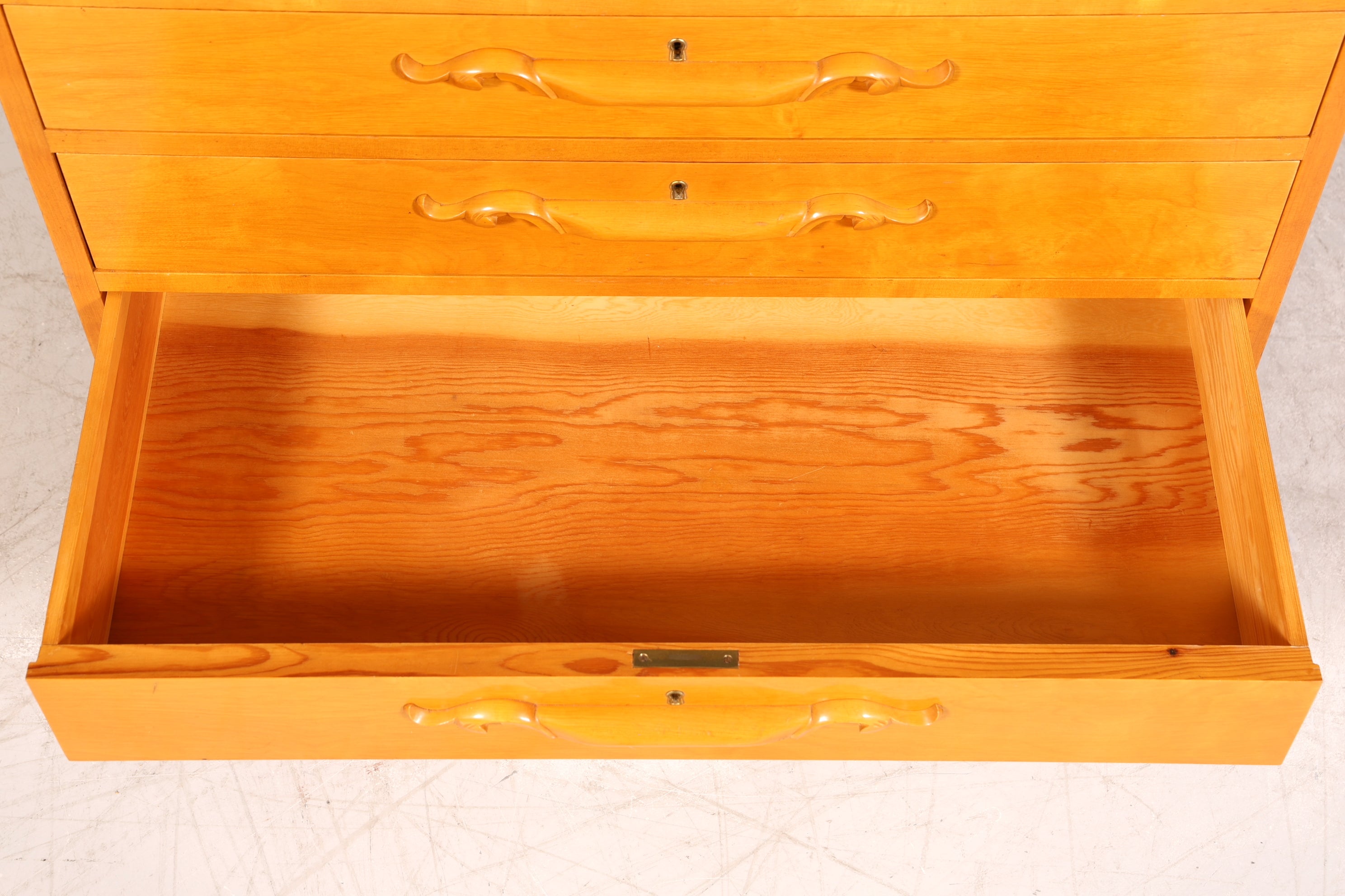 Traumhafter Sekretär um 1930 Büro Kommode Echt Holz Schreibtisch Schreibkommode Antik Stil