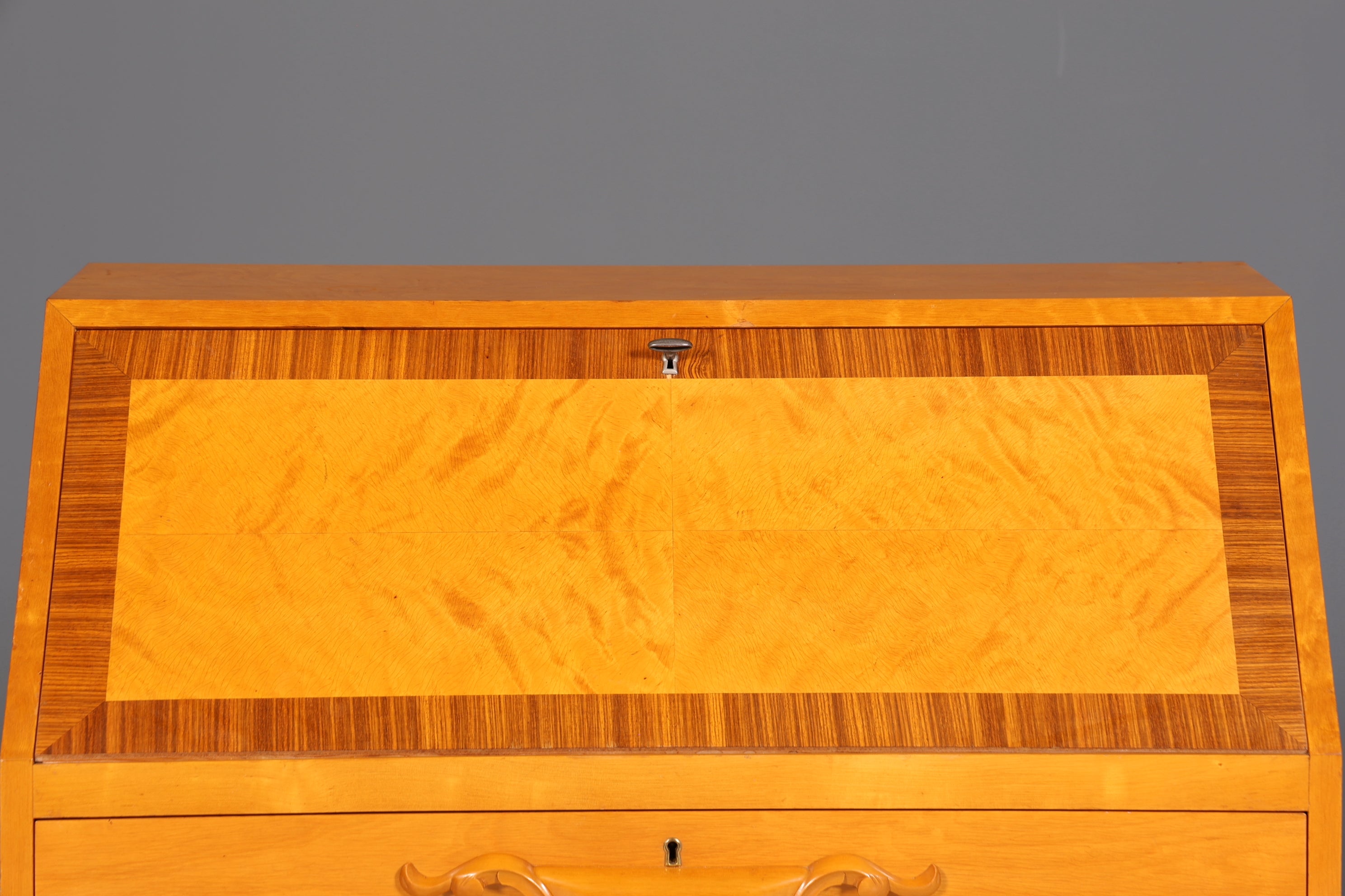 Traumhafter Sekretär um 1930 Büro Kommode Echt Holz Schreibtisch Schreibkommode Antik Stil