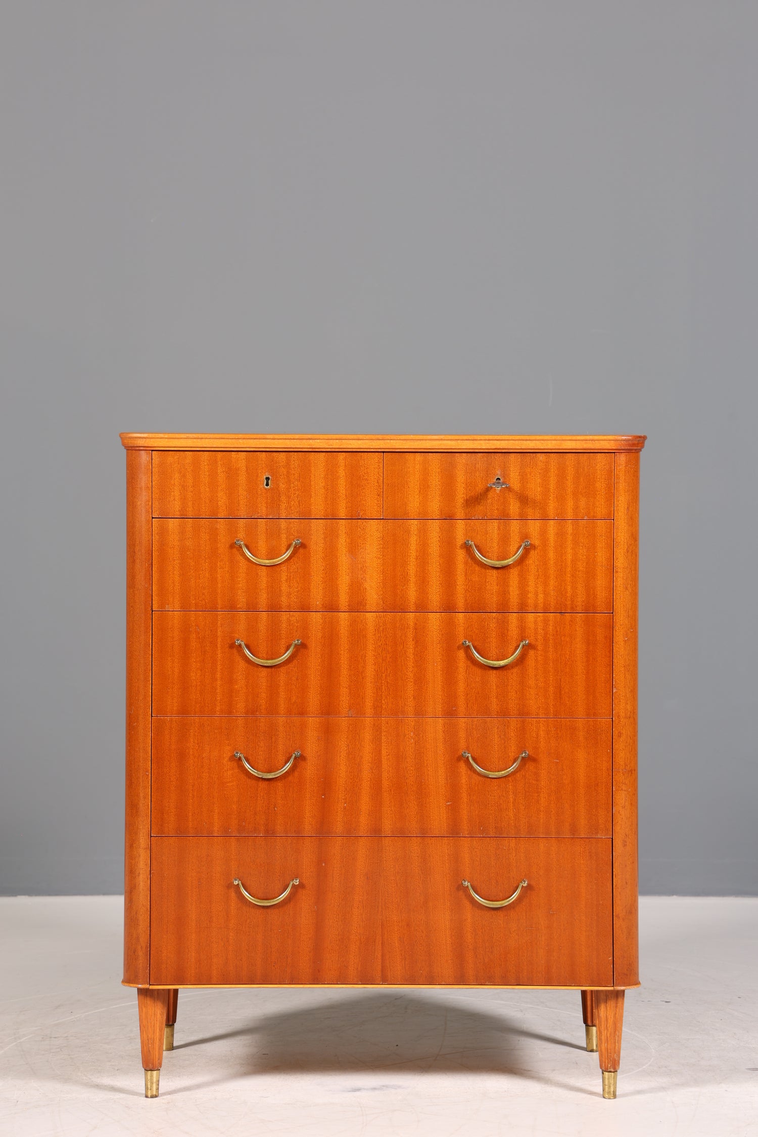 Wunderschöne Mid Century Kommode Vintage Vertiko 60s 70s Schrank Schubladenkommode
