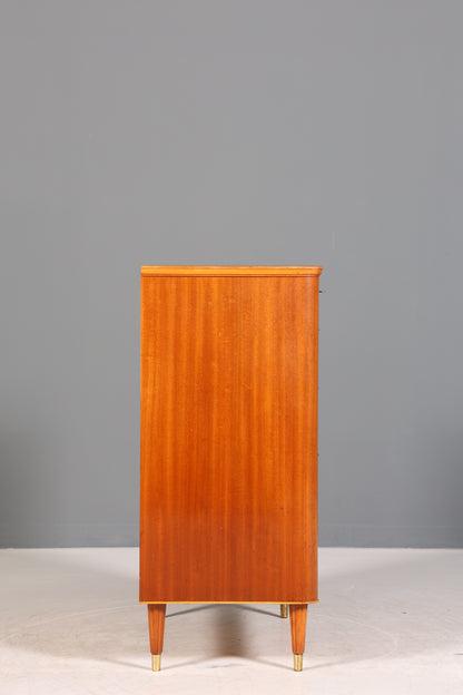 Wunderschöne Mid Century Kommode Vintage Vertiko 60s 70s Schrank Schubladenkommode