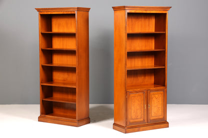 Wunderschönes Original Selva Bücherregal Antik Stil massiv Holz Regal Schrank Bibliothek 1 von 2