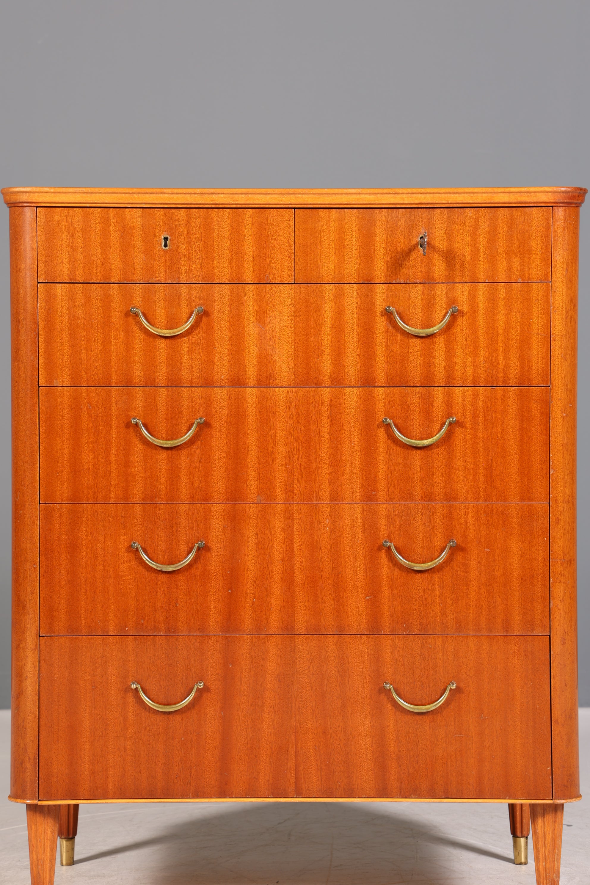 Wunderschöne Mid Century Kommode Vintage Vertiko 60s 70s Schrank Schubladenkommode