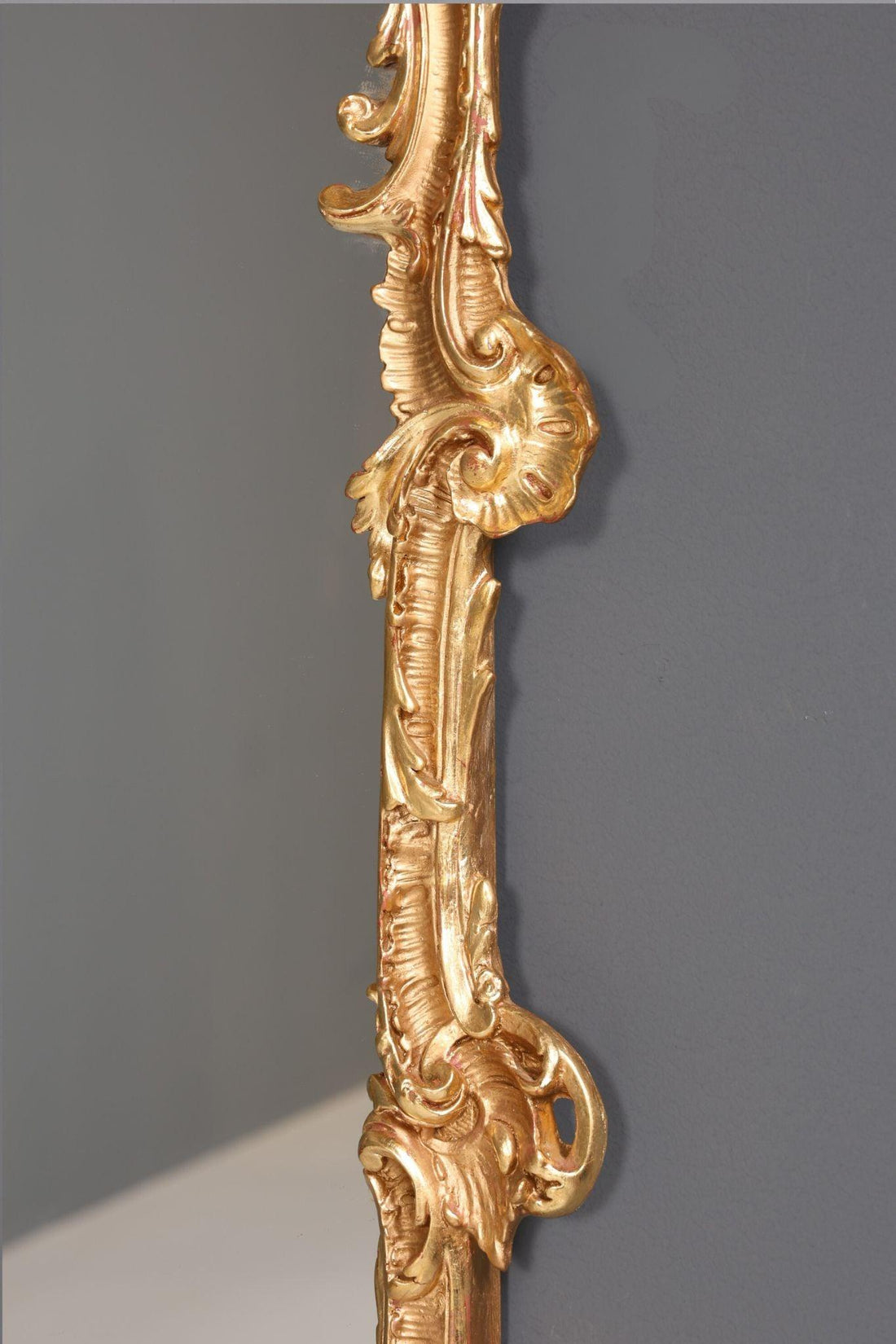 Traumhafter Prunk Barock Stil Wandspiegel Ornamenten Gold Spiegel Flurspiegel Spiegel