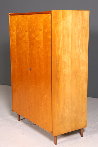 Traumhafter Mid Century Kleiderschrank Vintage Schrank Retro Wäscheschrank