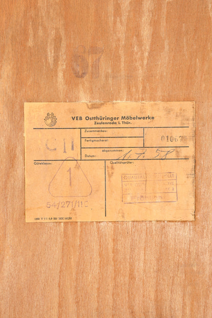 Traumhafter Mid Century Kleiderschrank Vintage Schrank Retro Wäscheschrank
