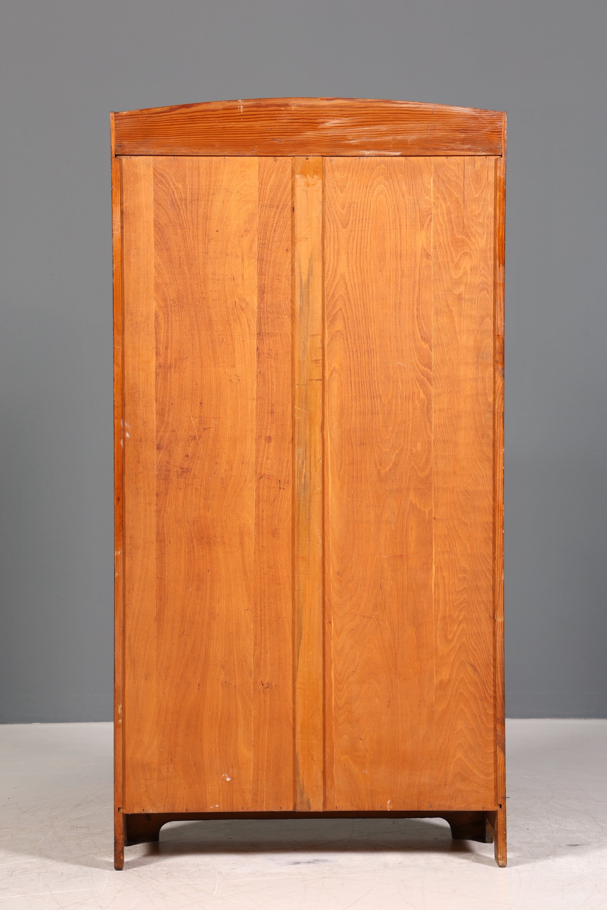Wunderschöne Jugendstil Vitrine Antike Holz Bücherschrank Eiche Antik Schrank Geschirrschrank