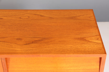 Wunderschönes Mid Century Highboard Teak Holz Schrank Büro Kommode 60er Jahre