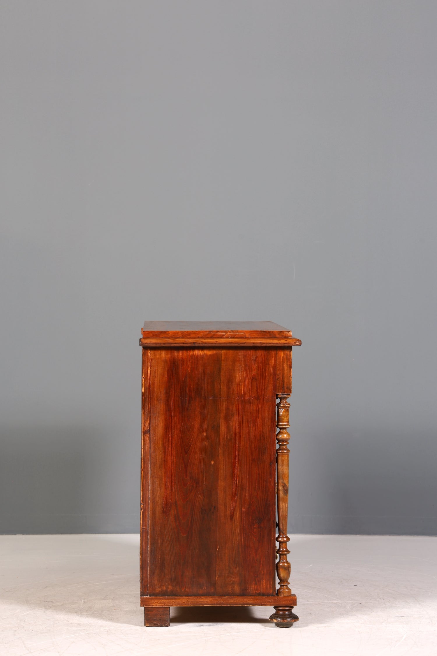 Wunderschöne Gründerzeit Kommode Louis Philippe Nussbaum Schubladen Kommode Sideboard um 1880
