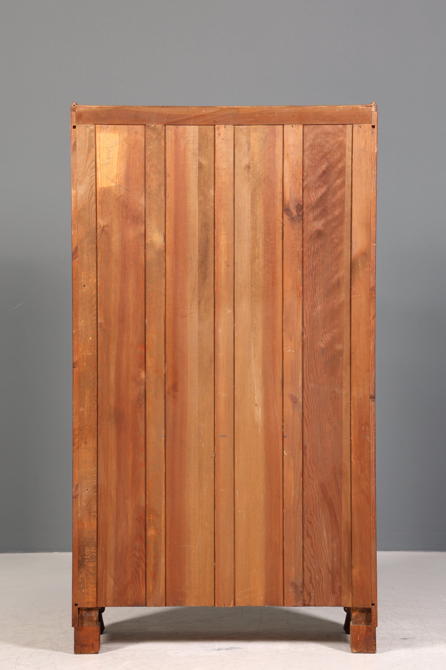 Traumhafte Jugendstil Vitrine Antike Holz Bücherschrank Eiche Antik Schrank Geschirrschrank