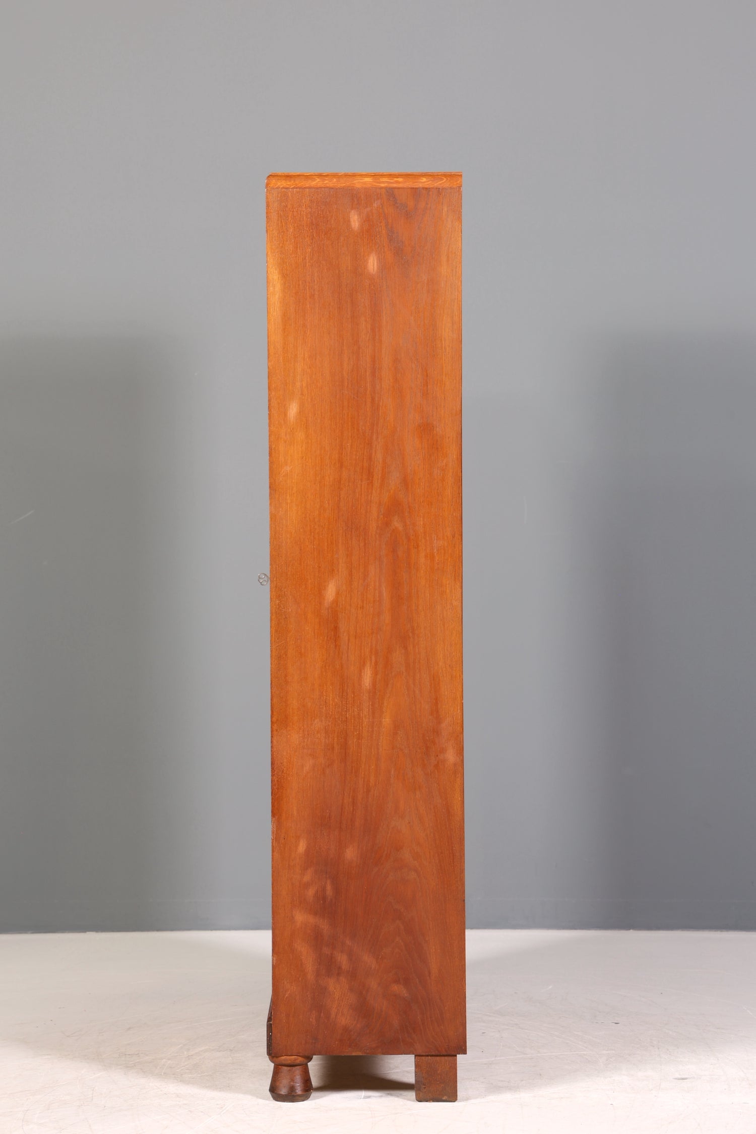 Traumhafte Jugendstil Vitrine Antike Holz Bücherschrank Eiche Antik Schrank Geschirrschrank