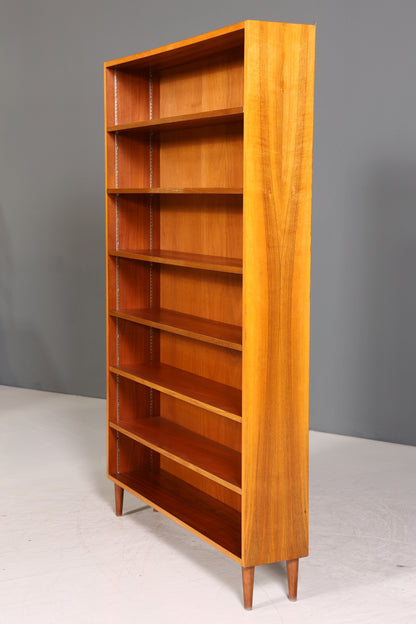 Schlichtes Mid Century Regal Vintage Bücherregal Schrank Buchablage 60s Bookshelf 1 von 2