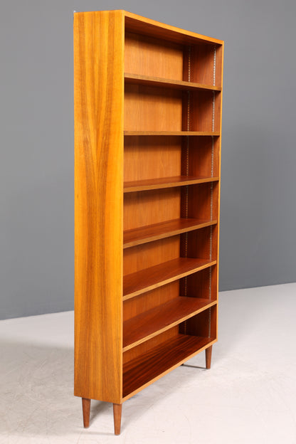 Schlichtes Mid Century Regal Vintage Bücherregal Schrank Buchablage 60s Bookshelf 1 von 2