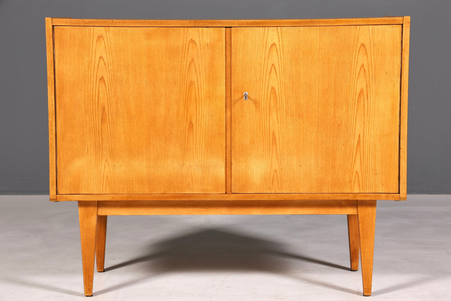 F893 Finish cm Wunderschöner Mid Century Schrank 60er Jahre Wäscheschrank Aktenschrank Kommode