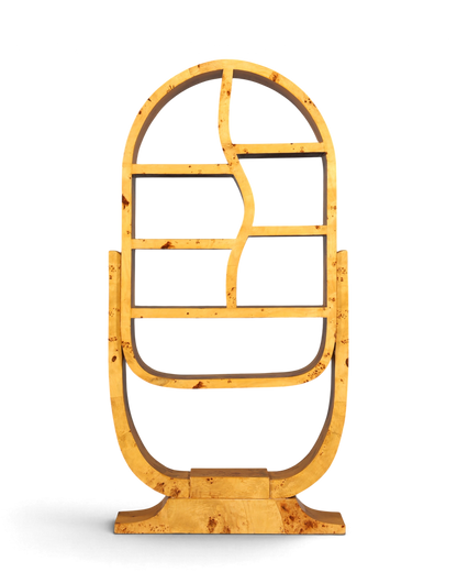 Stilvolles Art Deco Design Bücherregal Kult Regal Bookshelf Buchablage Regal