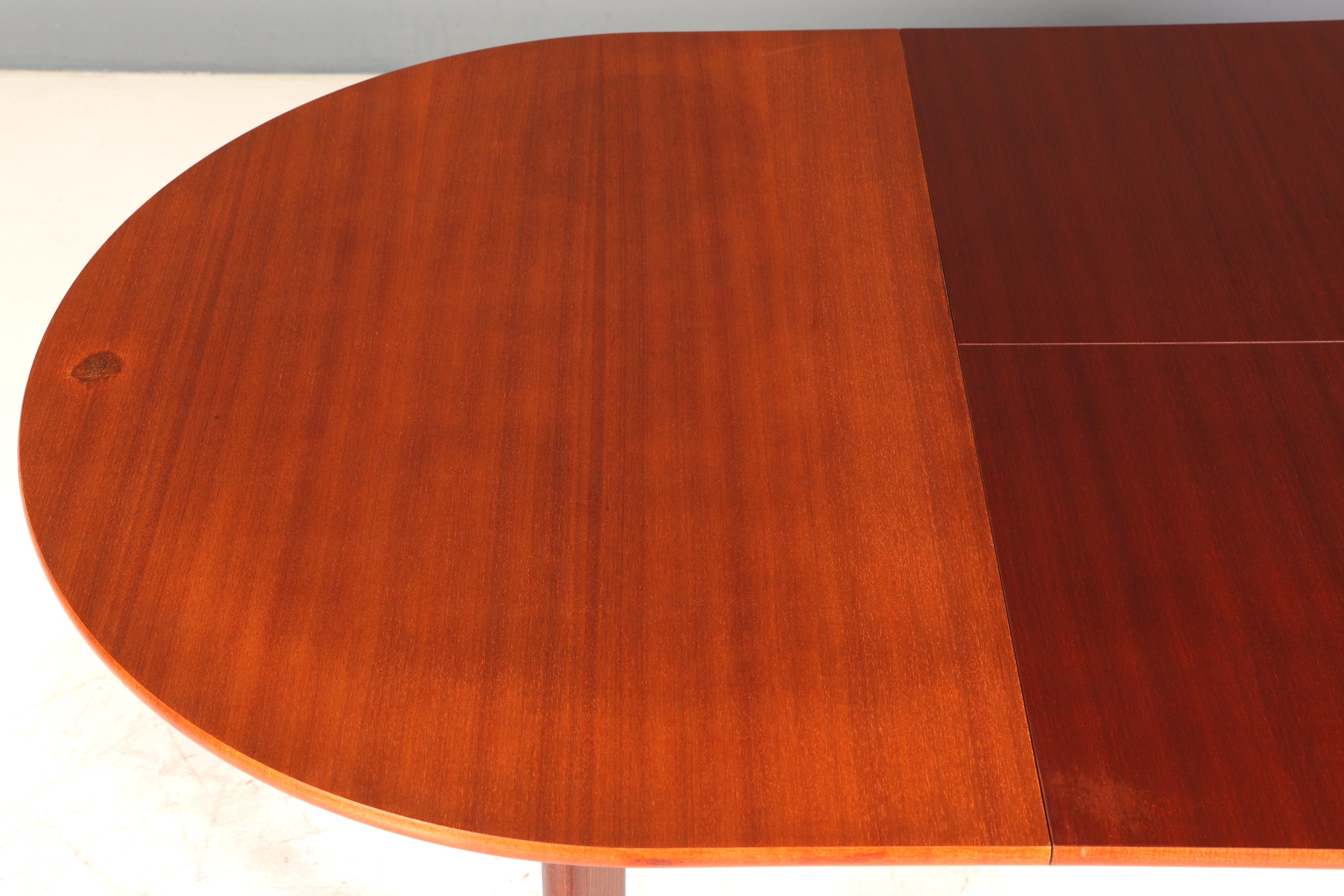 E892 Finish Schlichter Mid Century Esstisch ausziehbarer Vintage Tisch Retro Küchentisch
