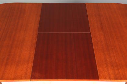 E892 Finish Schlichter Mid Century Esstisch ausziehbarer Vintage Tisch Retro Küchentisch