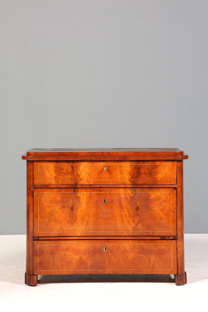 Wunderschöne Biedermeier Kommode Antik Schrank Schubladenkommode Wäschekommode