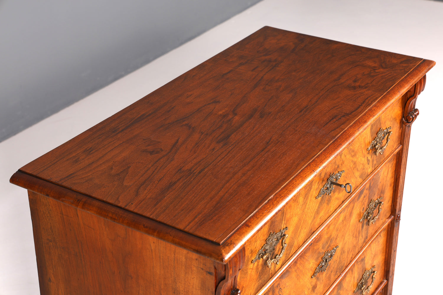 F904 Finish cm Wunderschöne Gründerzeit Kommode Jugendstil Antik Sideboard Schubladenkommode Wäschekommode