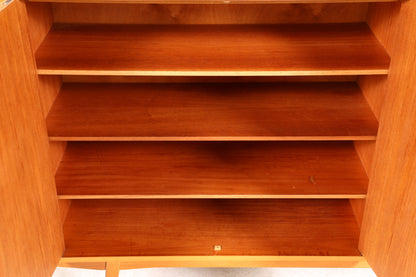 Wunderschönes Mid Century Highboard Teak Holz Schrank Büro Kommode 60er Jahre