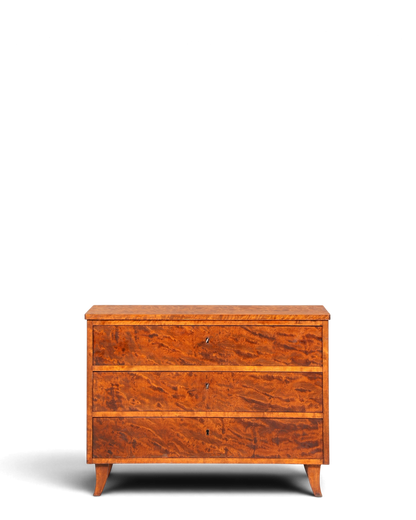 Stilvolle antike Kommode im Biedermeier Stil Schrank Schubladenkommode Wäschekommode