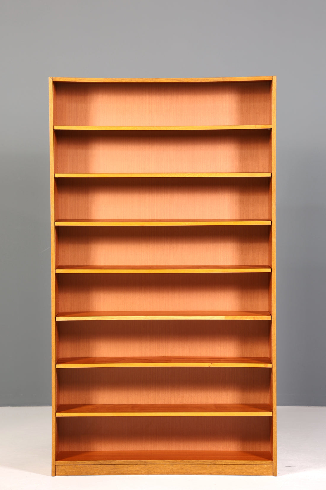 Schlichtes XXL Mid Century Regal Vintage Bücherregal Schrank Buchablage 60s Bookshelf 1 von 5