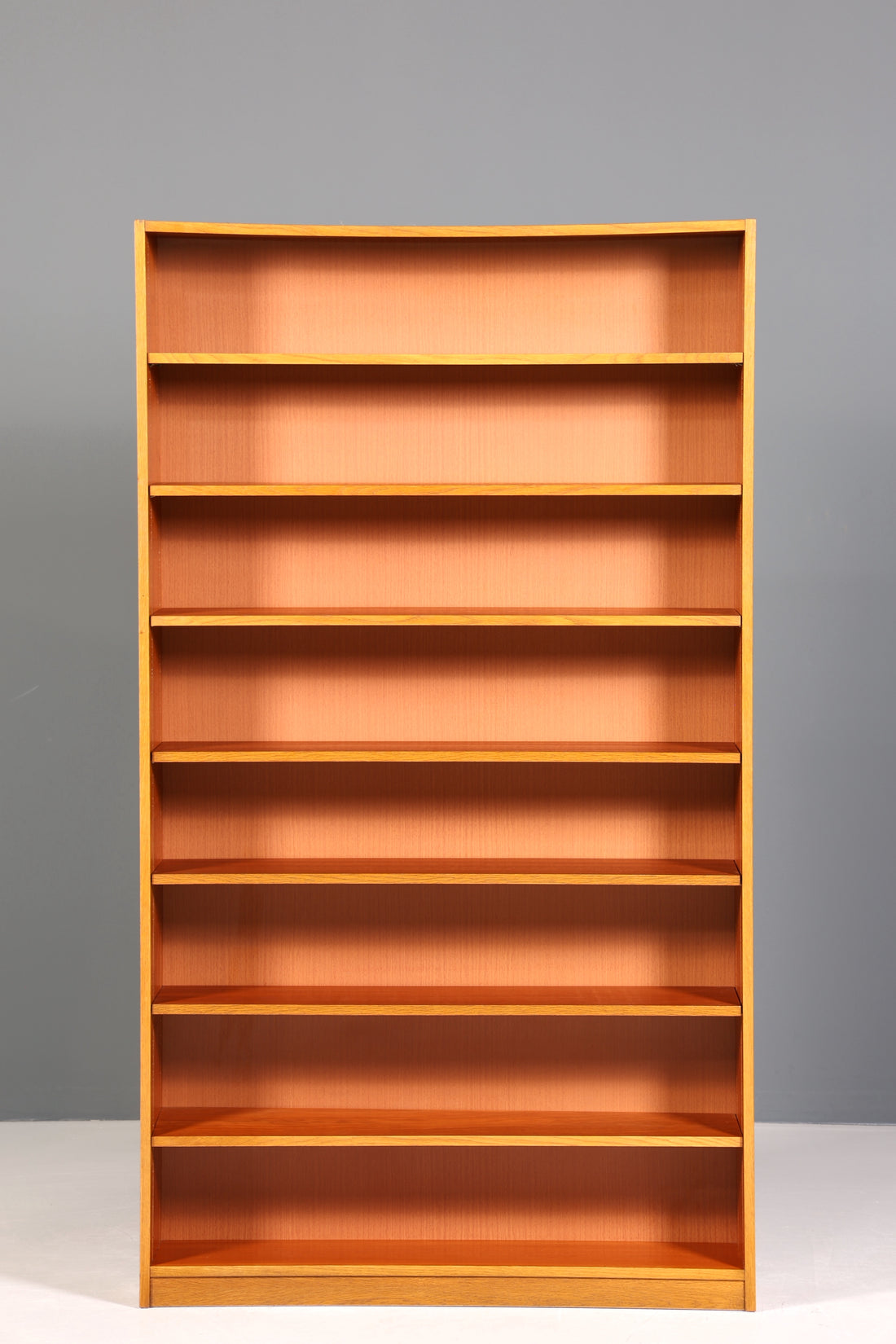Schlichtes XXL Mid Century Regal Vintage Bücherregal Schrank Buchablage 60s Bookshelf 3 von 5