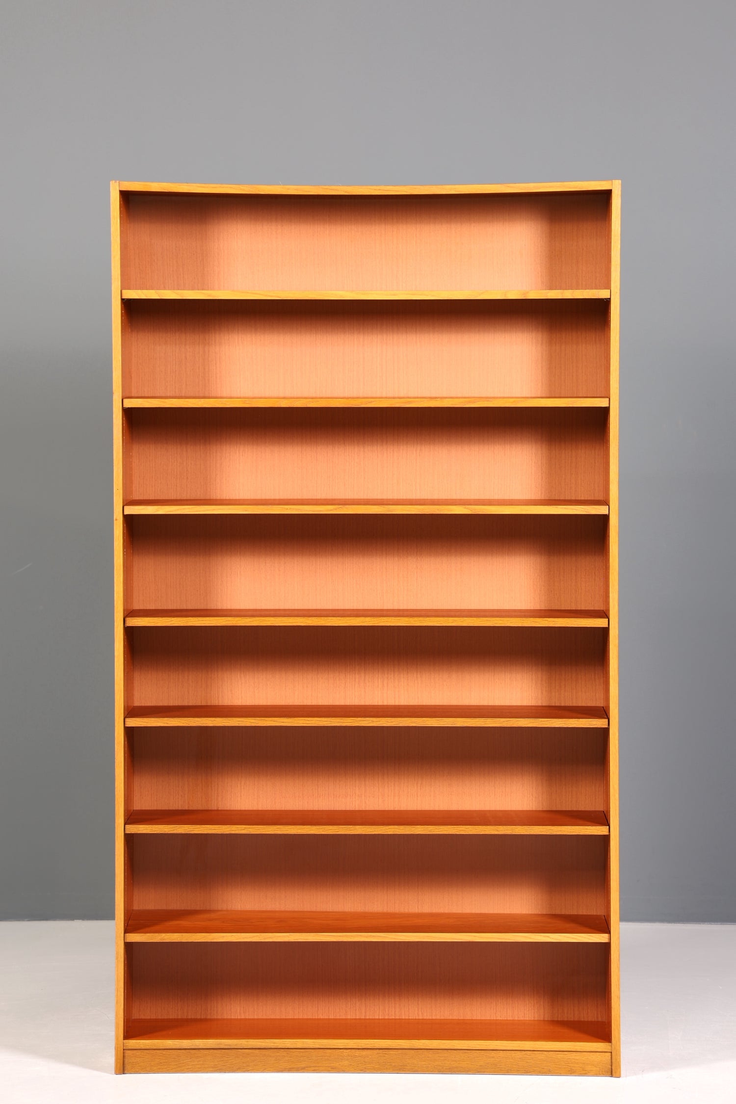 Schlichtes XXL Mid Century Regal Vintage Bücherregal Schrank Buchablage 60s Bookshelf 3 von 5