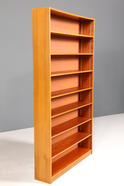 Schlichtes XXL Mid Century Regal Vintage Bücherregal Schrank Buchablage 60s Bookshelf 3 von 5