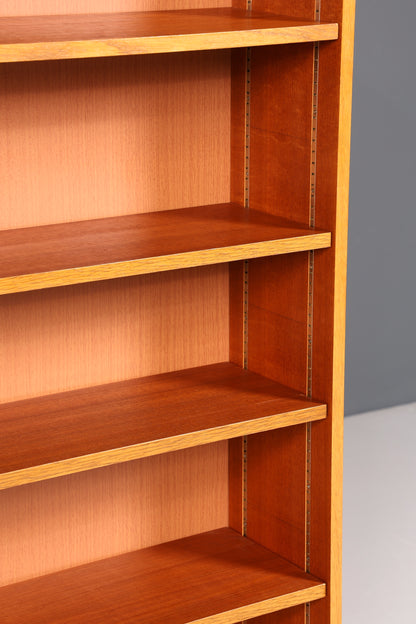 Schlichtes XXL Mid Century Regal Vintage Bücherregal Schrank Buchablage 60s Bookshelf 3 von 5