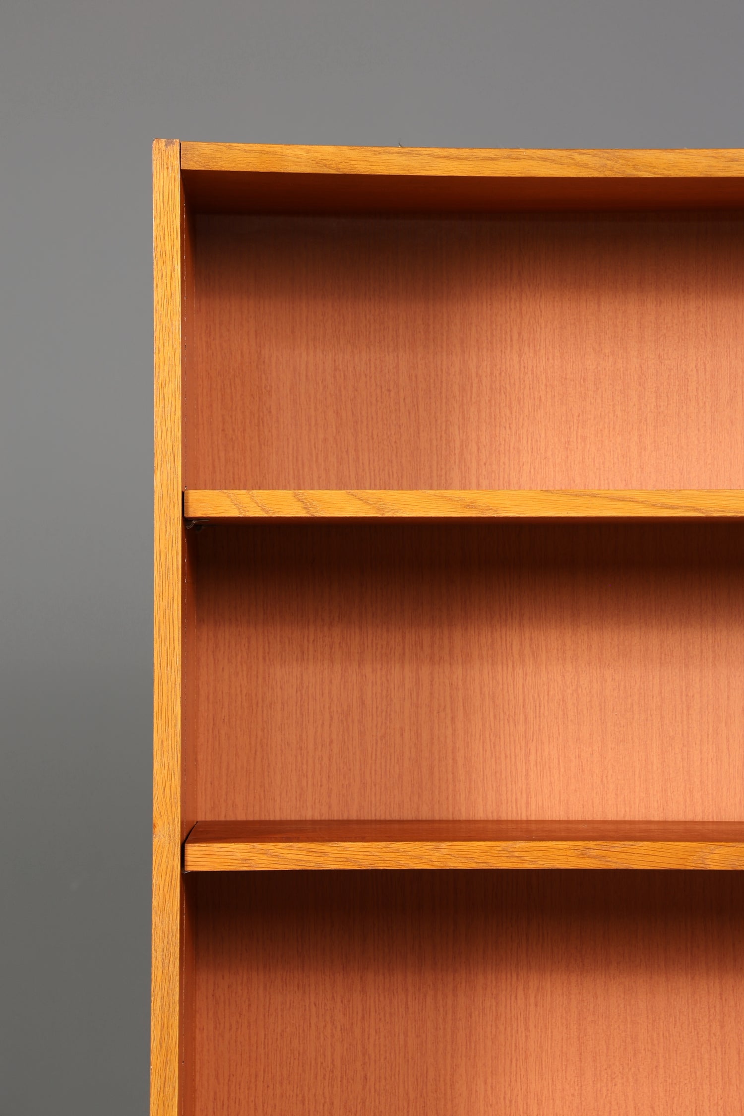 Schlichtes XXL Mid Century Regal Vintage Bücherregal Schrank Buchablage 60s Bookshelf 3 von 5