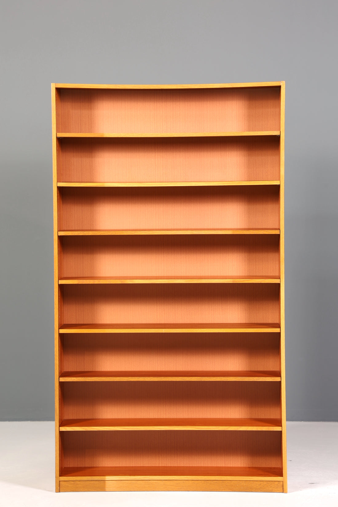 Schlichtes XXL Mid Century Regal Vintage Bücherregal Schrank Buchablage 60s Bookshelf 4 von 5