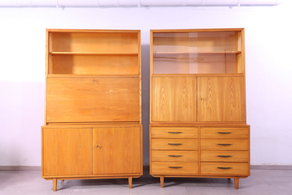 Wunderschöner Mid Century Sekretär Vintage Highboard Vertiko