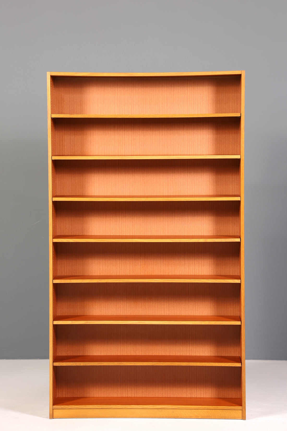 Schlichtes XXL Mid Century Regal Vintage Bücherregal Schrank Buchablage 60s Bookshelf 5 von 5